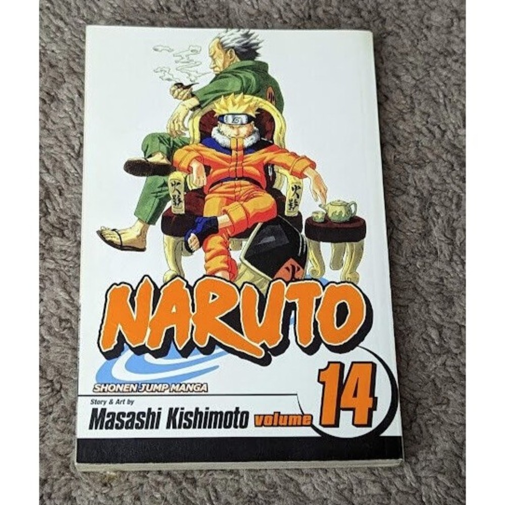 Naruto #14 (Viz, May 2007) Hokage vs. Hokage!